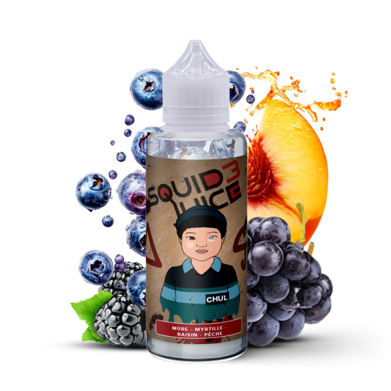 E‑liquide Chul 100 ml Squid Juice 3