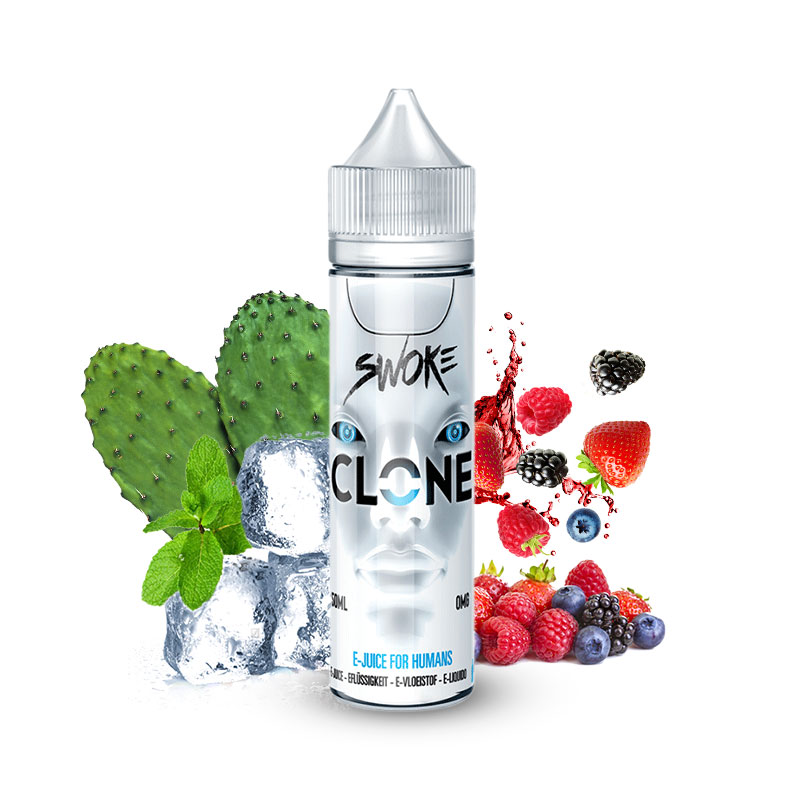 Photo du eliquide Clone 50ml de la marque française : Swoke.