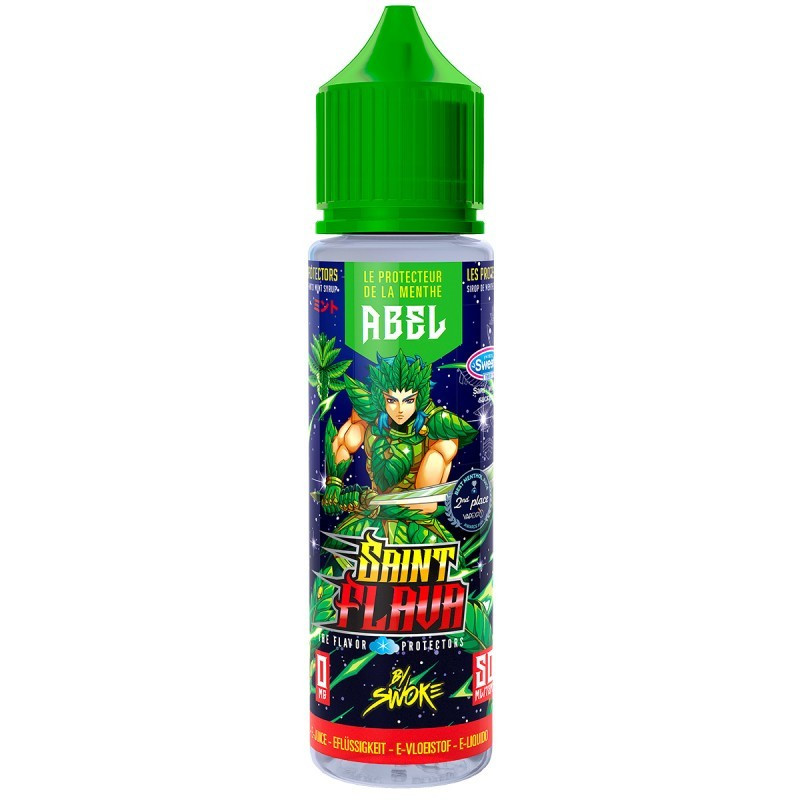 E-liquide Abel 50ml Swoke menthe japonaise sirop de menthe frais intense
