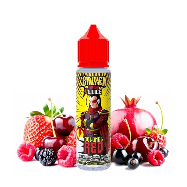 E-liquide Colonel Red 50ml Saiyen Vapors T-Juice x Swoke