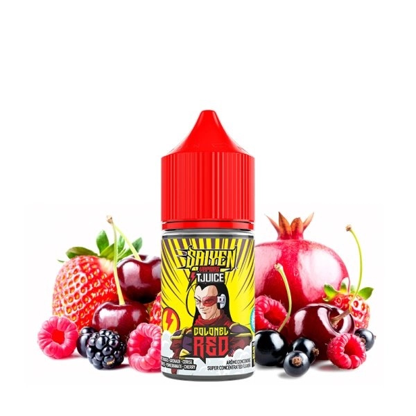 Concentré Colonel Red 30ml Saiyen Vapors T-Juice x Swoke