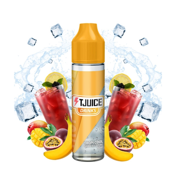 E‑liquide Tropi Cool T‑Juice Drinks