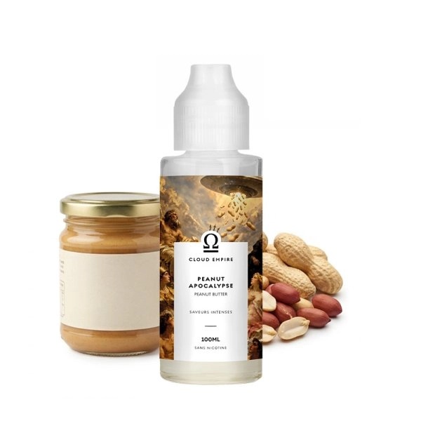 E-liquide Peanut Apocalypse 100 ml Cloud Empire by FUU beurre de cacahuète
