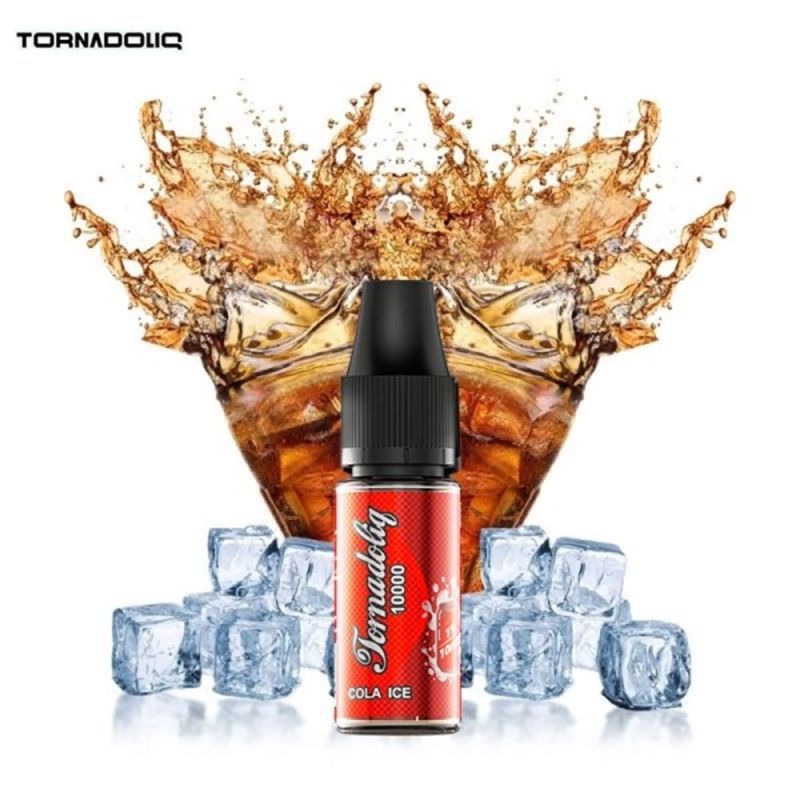 E-liquide Cola Ice 10ml Sel de Nicotine - Tornadoliq