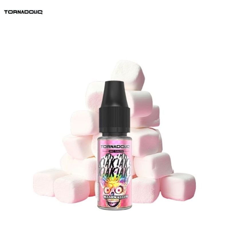 E-liquide Marshmallow 10ml Sel de Nicotine - Tornadoliq