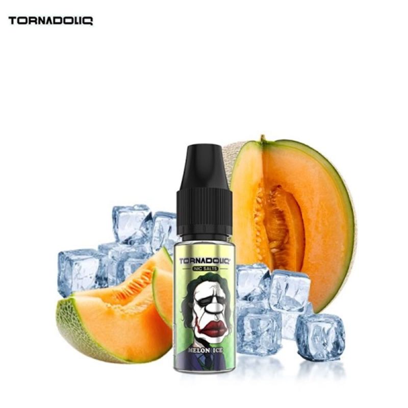 E-liquide Melon Ice 10ml Sel de Nicotine - Tornadoliq