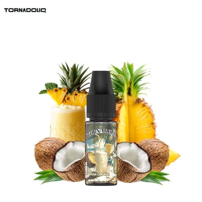 E-liquide Pina Colada 10ml Sel de Nicotine - Tornadoliq