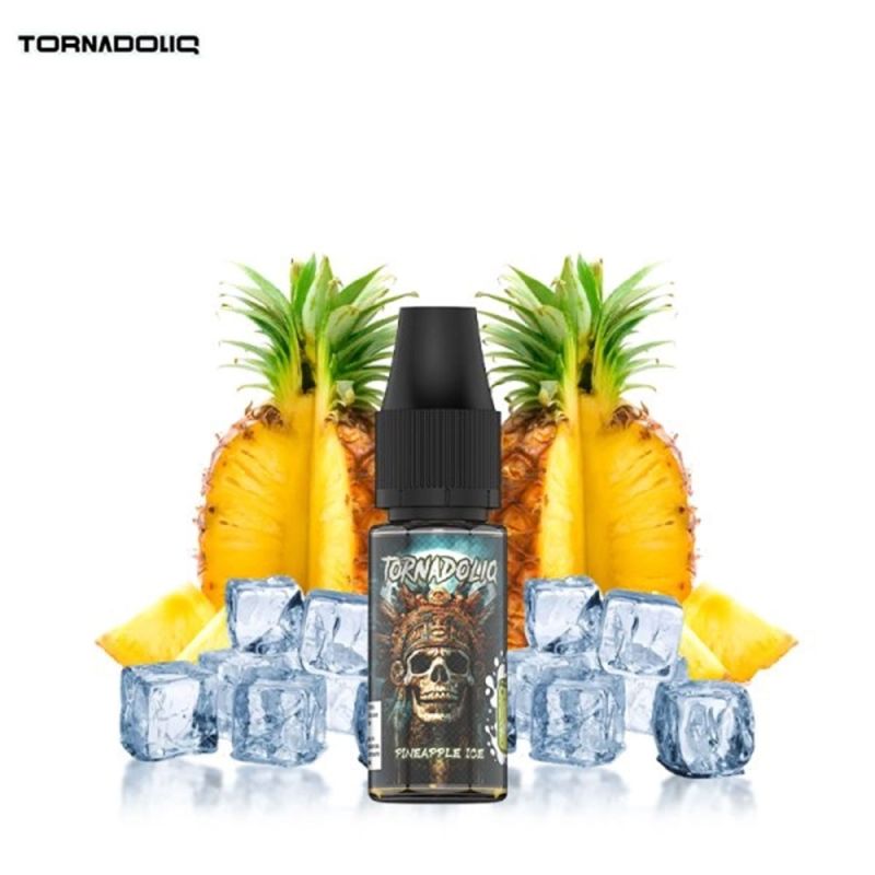 E-liquide Pineapple Ice 10ml Sel de Nicotine - Tornadoliq