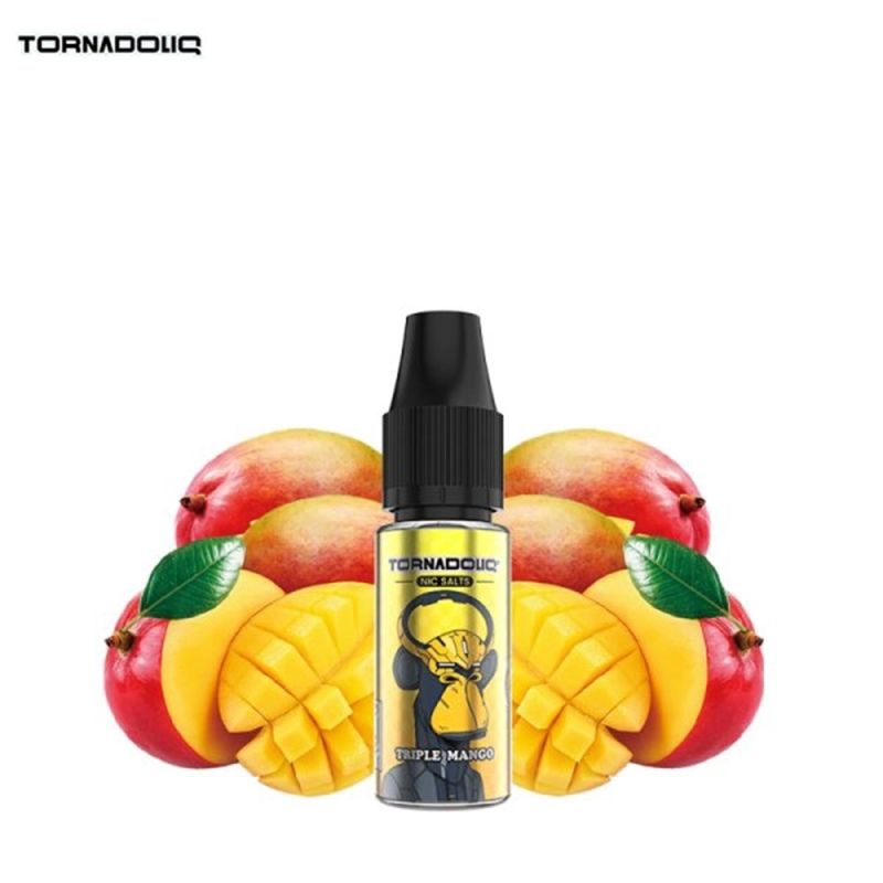 E-liquide Triple Mango 10ml Sel de Nicotine - Tornadoliq