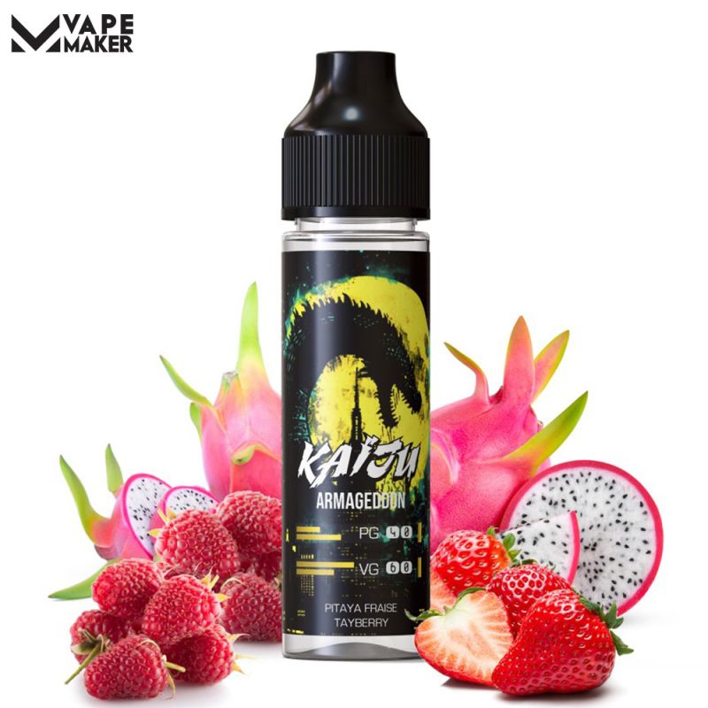 E-liquide Armageddon 50ml Kaiju Vape Maker pitaya fraise taiberry fruité exotique