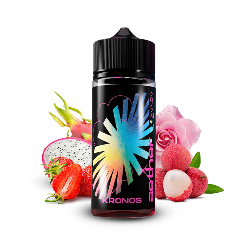 Eliquide Kronos 80ml de la gamme fruitée Aether de la marque Vape 47.