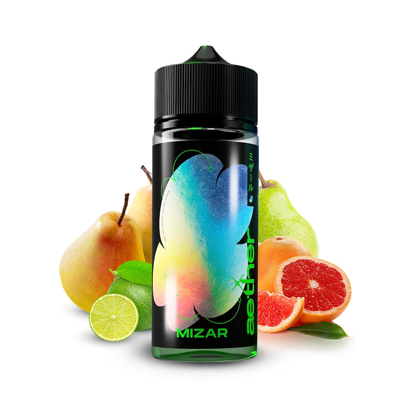 Eliquide Mizar 80ml de la gamme fruitée Aether de la marque Vape 47.