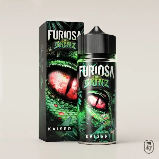 Kaiser 80ml Furiosa Skinz e-liquide fraise kiwi acérola frais