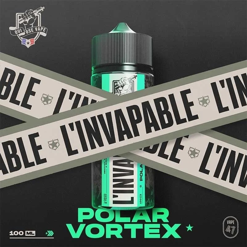 E-liquide Polar Vortex 100 ml L'INVAPABLE Vape47 baies bleues menthol eucalyptus
