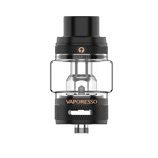 Photo du clearomiseur NRG-S de Vaporesso dans sa déclinaison couleur Black.
