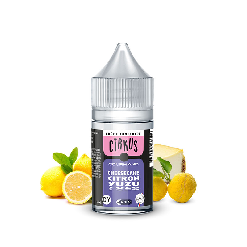 Concentré Cheesecake Citron Yuzu 10 ml & 30 ml - Cirkus