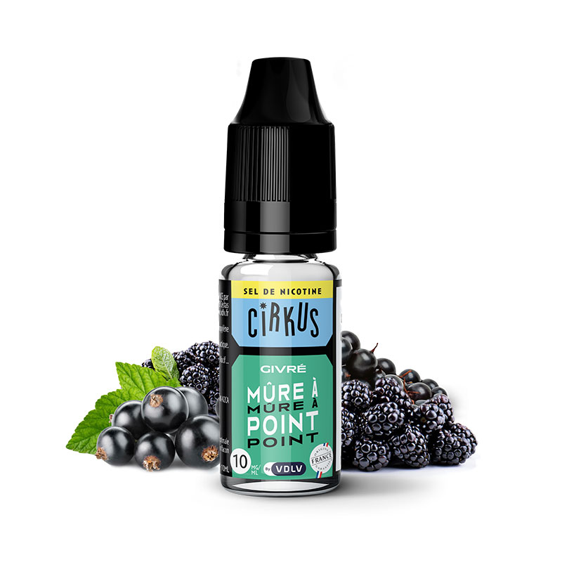 Mûre à Point 10 ml - Cirkus Sels de nicotine