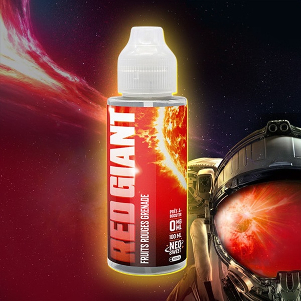 Red Giant 100ml Neosweet VDLV e-liquide fruits rouges grenade 50 50