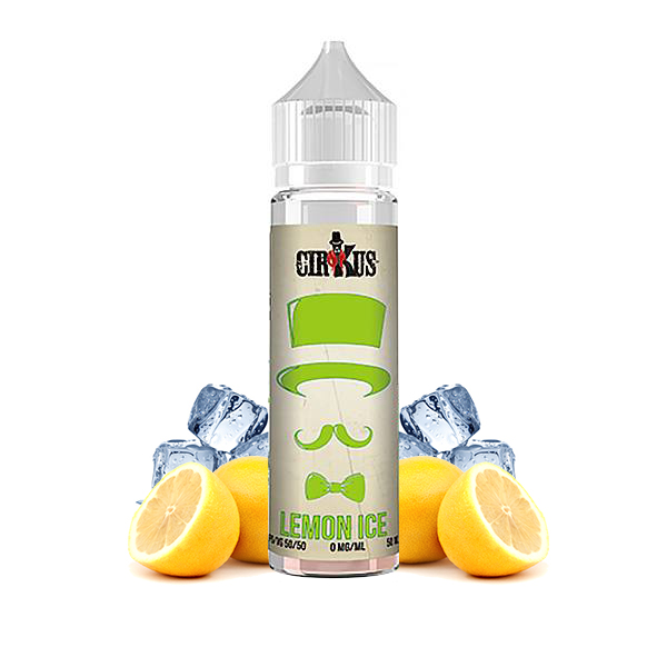 Photo du flacon du Lemon Ice 50 ml Cirkus Authentic de Vincent dans les Vapes.