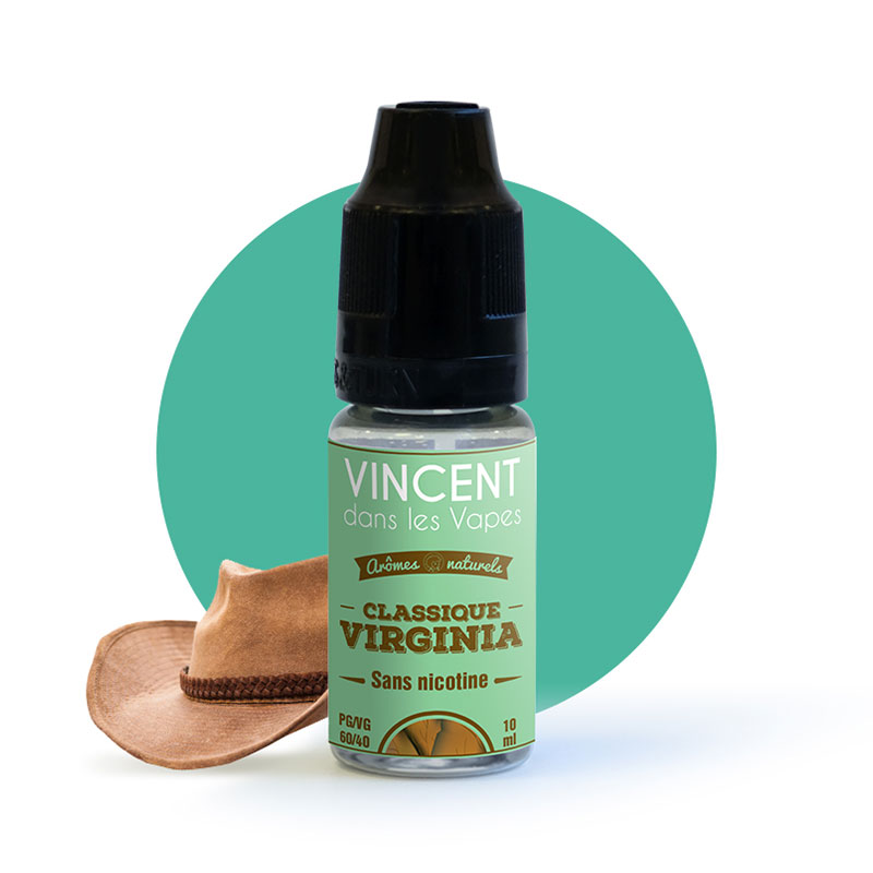 Eliquide Classique Virginia 10ml de VDLV par la marque française Vincent dans les Vapes.