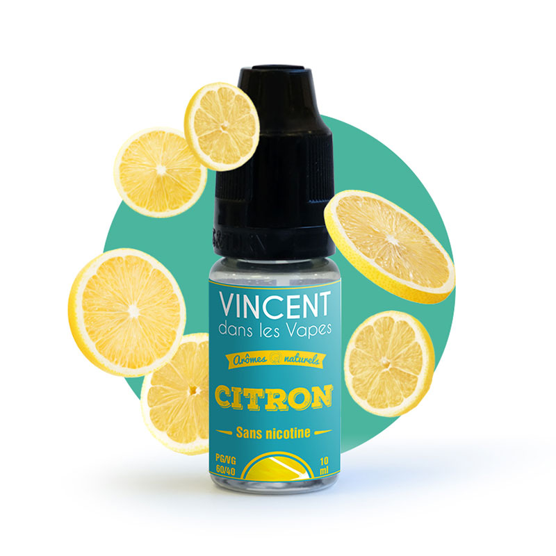 Eliquide Citron 10ml de VDLV par la marque française Vincent dans les Vapes.