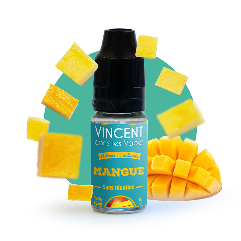 Eliquide Mangue 10ml de VDLV par la marque française Vincent dans les Vapes.