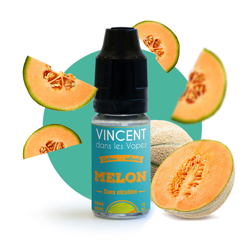 Eliquide Melon 10ml de VDLV par la marque française Vincent dans les Vapes.