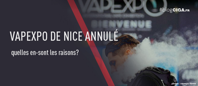 Le Vapexpo de Nice 2020 est annulé