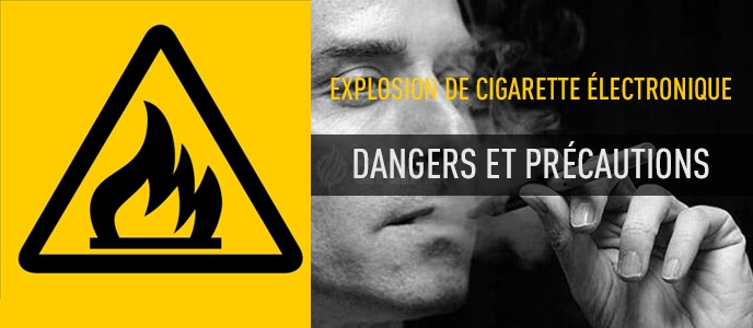 Explosion de cigarette électronique : dangers et précautions