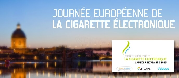 Journée européenne de l' ecig à toulouse ce samedi!