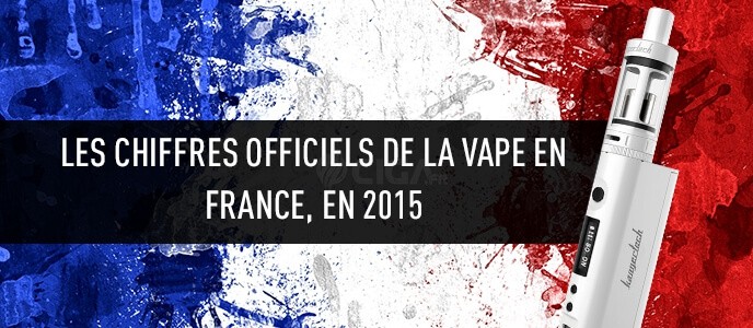 Les chiffres officiels de la vape en France, en 2015