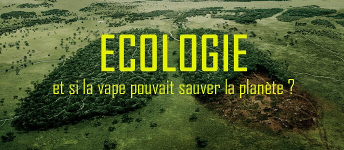 Ecologie : et si la vape pouvait sauver la planète ?