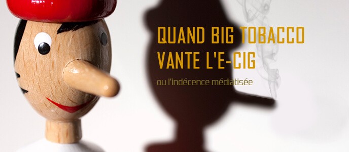 Quand Big Tobacco vante l'ecigarette