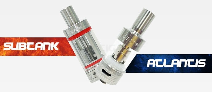 Subtank de Kanger et Atlantis d’Aspire : la révolution en marche